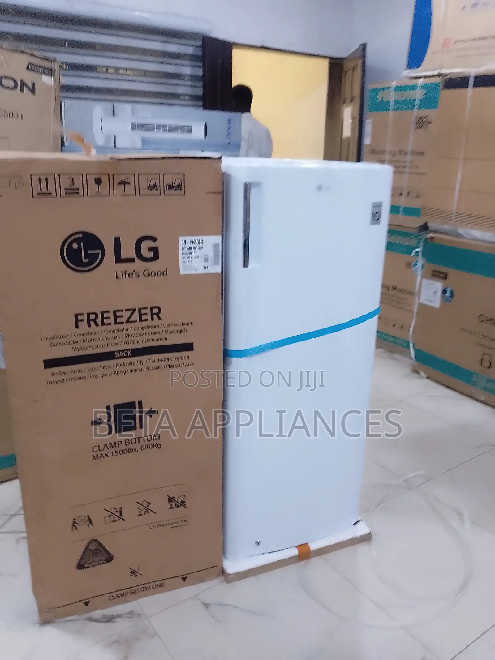 Lg Upright Freezer Refrigerator 70l Space Saver