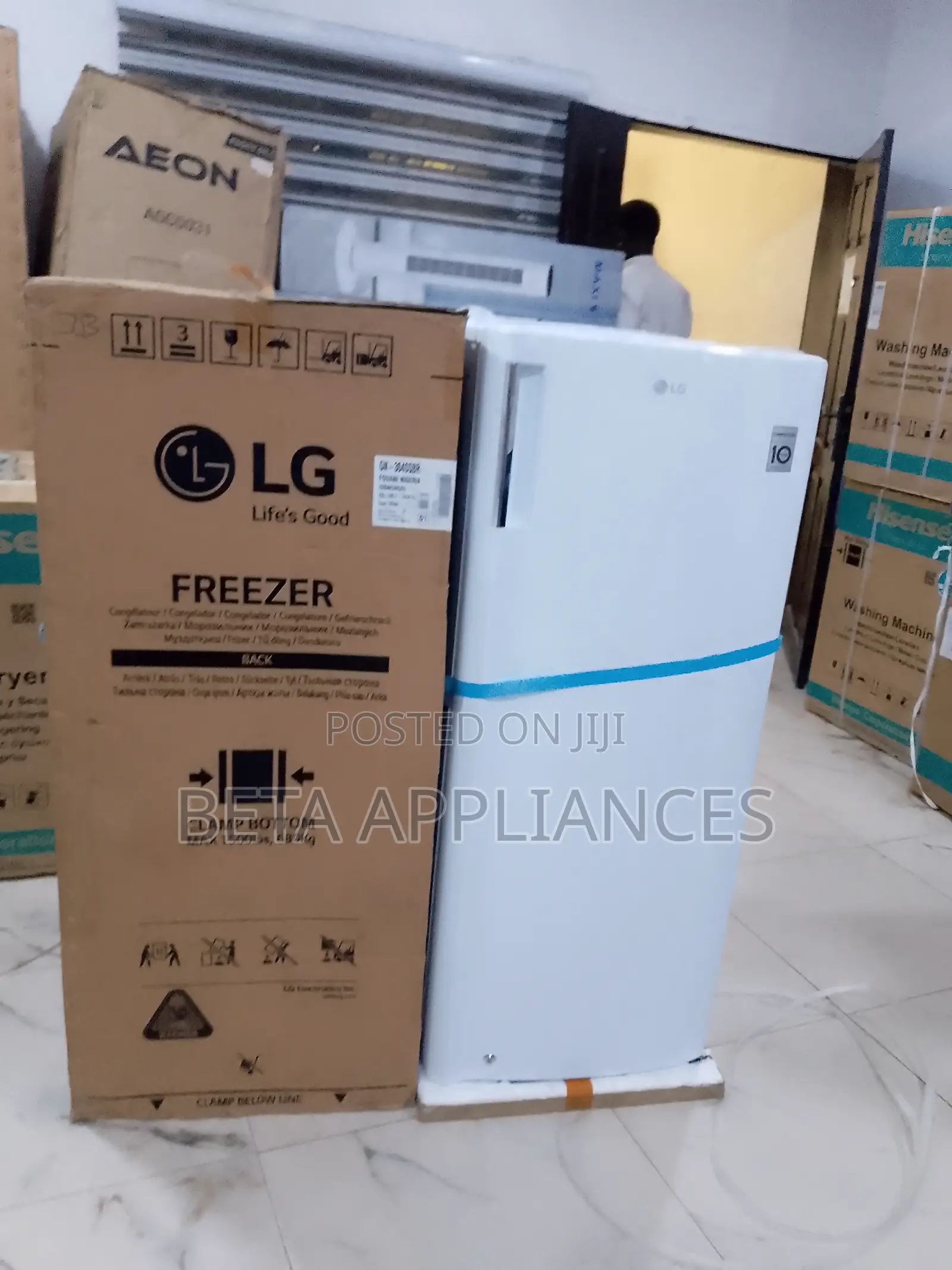 Lg 70l Upright Freezer Modern Kitchen Choice