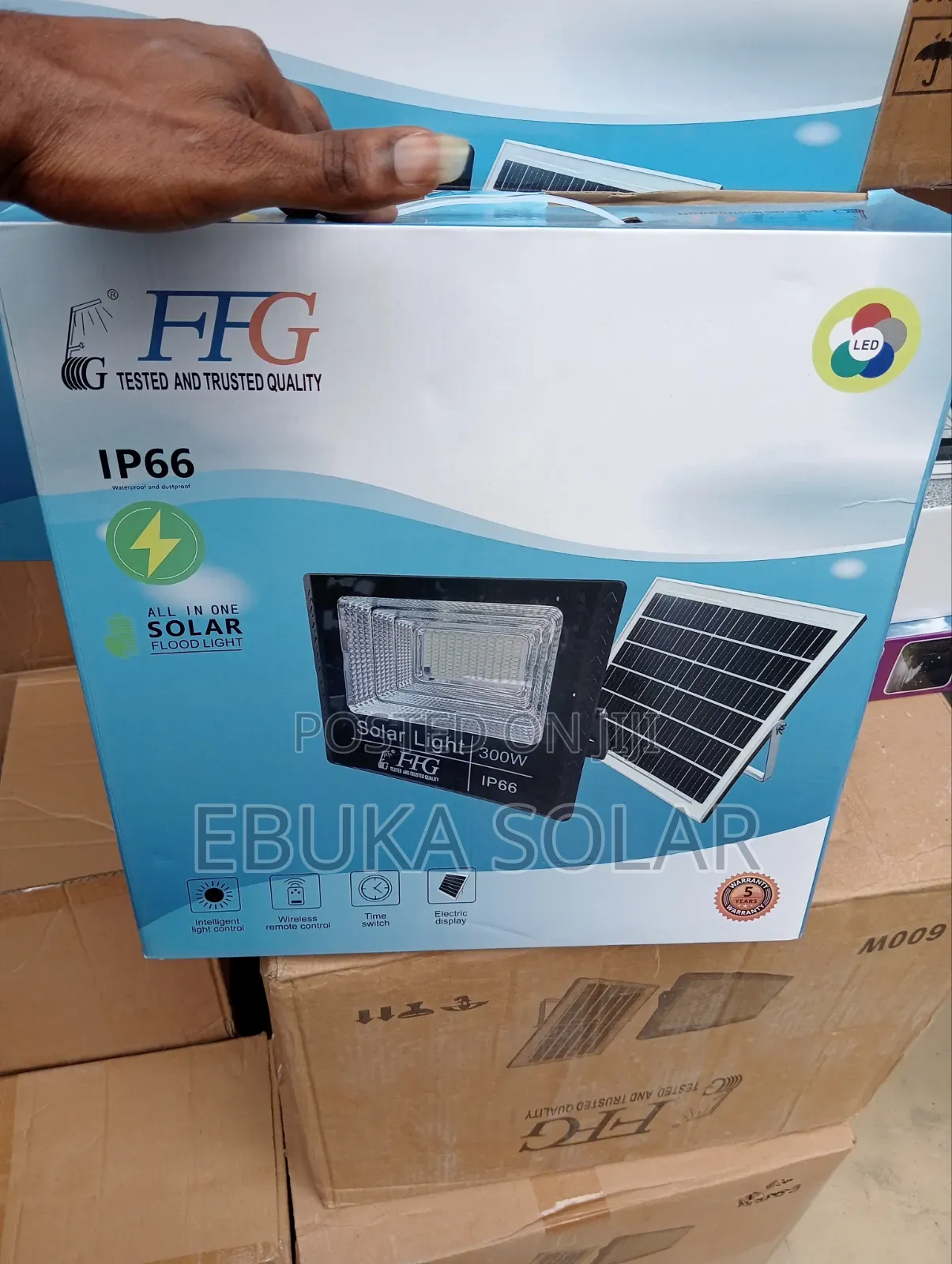 FFG Floor Solar Lamp 300watts