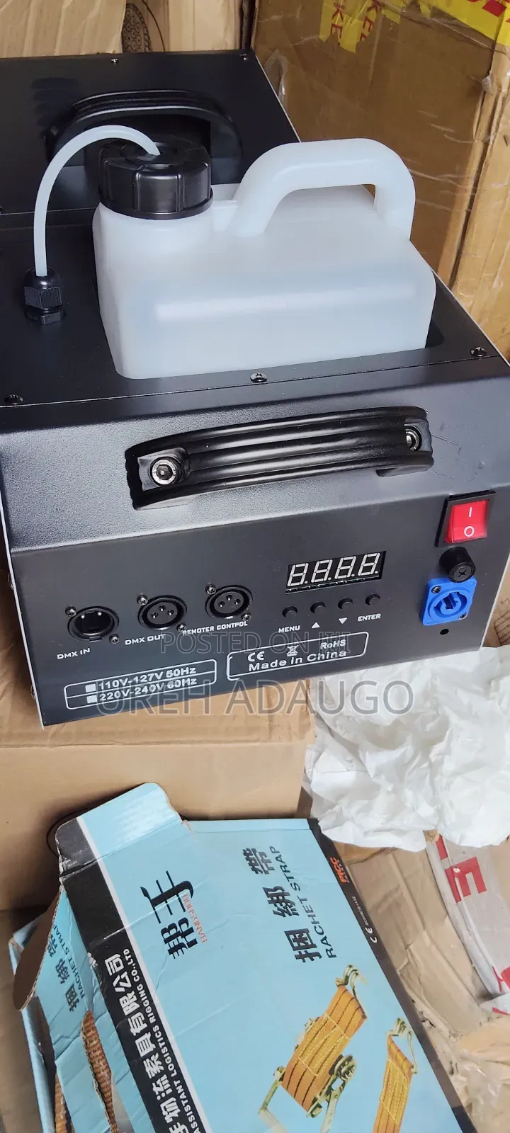 Smoke Machine With Dms, Led.