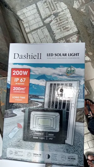 Dashiell Solar Floor Street Lamp 200watts