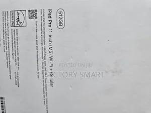 New Apple iPad Pro 11 (2025) 512 GB Black