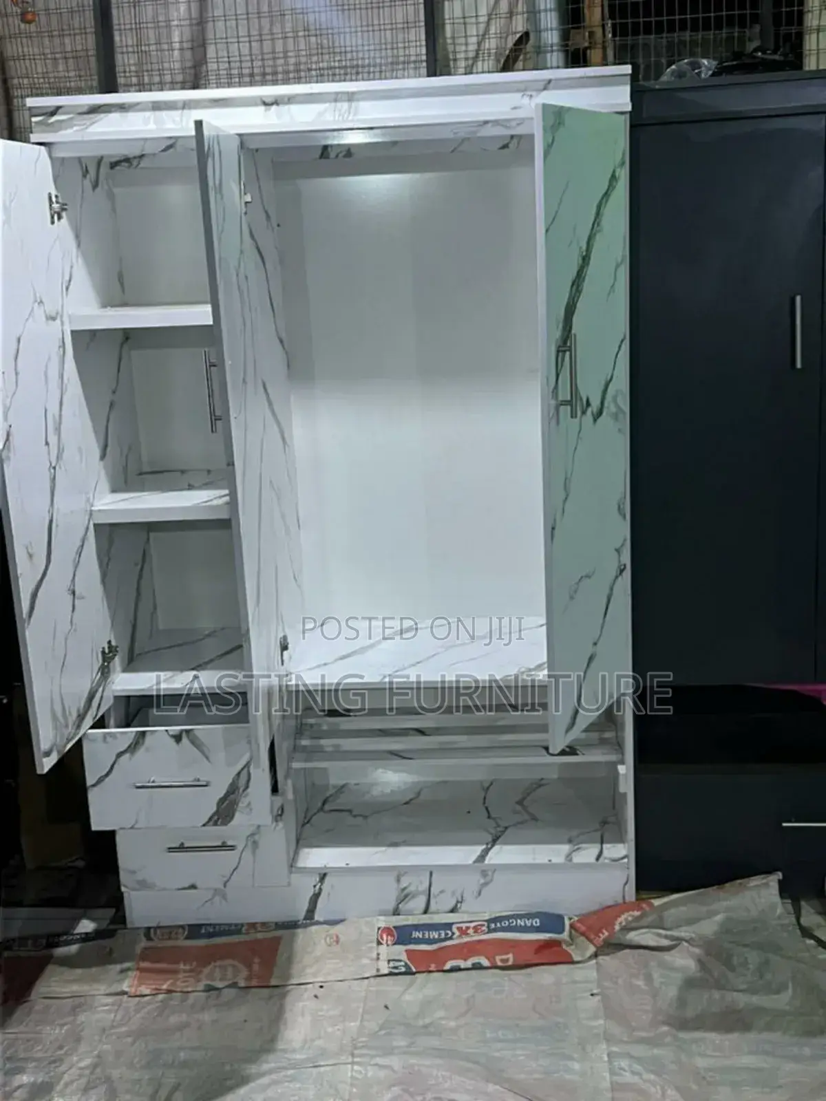 Three Door Wardrobe Any Color