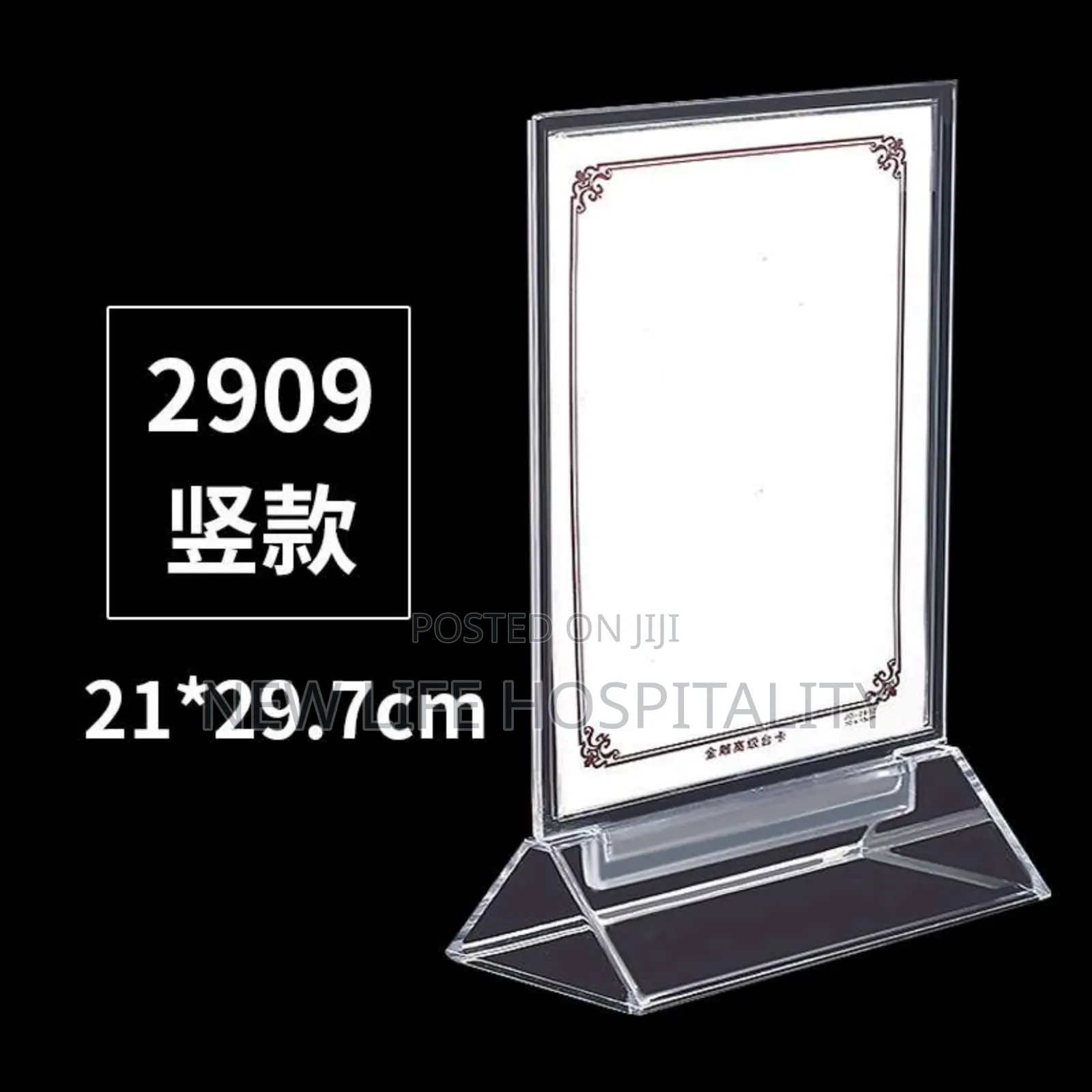 Acrylic Table Stand A5