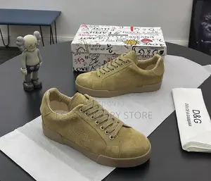 Dolce Gabbana Portofino Suede Sneakers