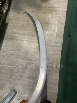 Silver Metallic Rear Boot Spoiler Lip for Toyota Corolla (2020–2026)