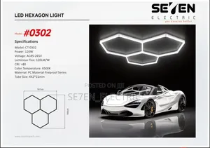 3 Led Hexagon Led Lighting