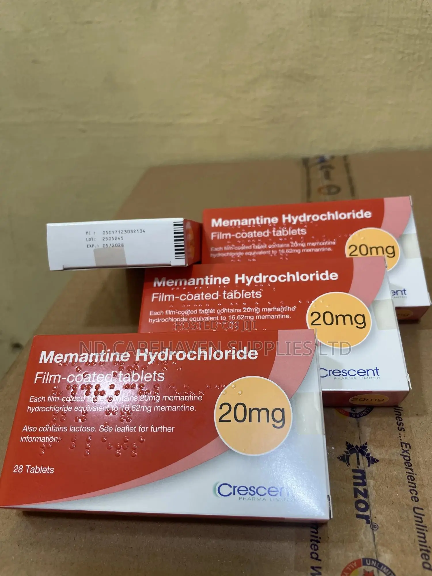 Mementine 20mg