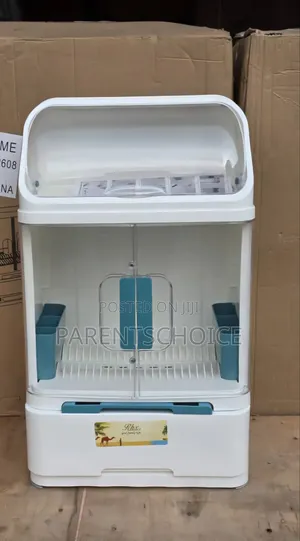 Dish Rack + Cover +Drainer Drawer -3 Layer