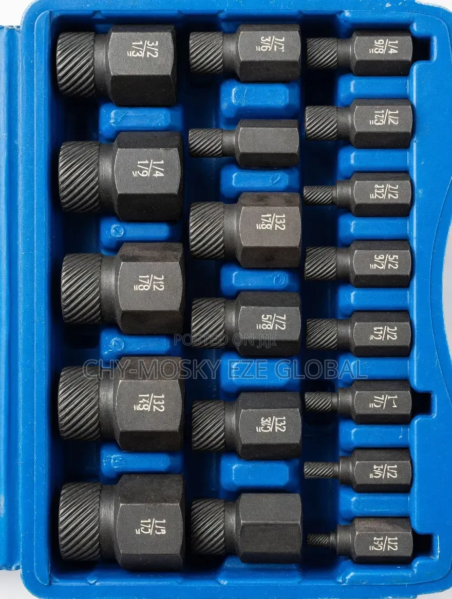 Screw Extractor Set (25pcs)