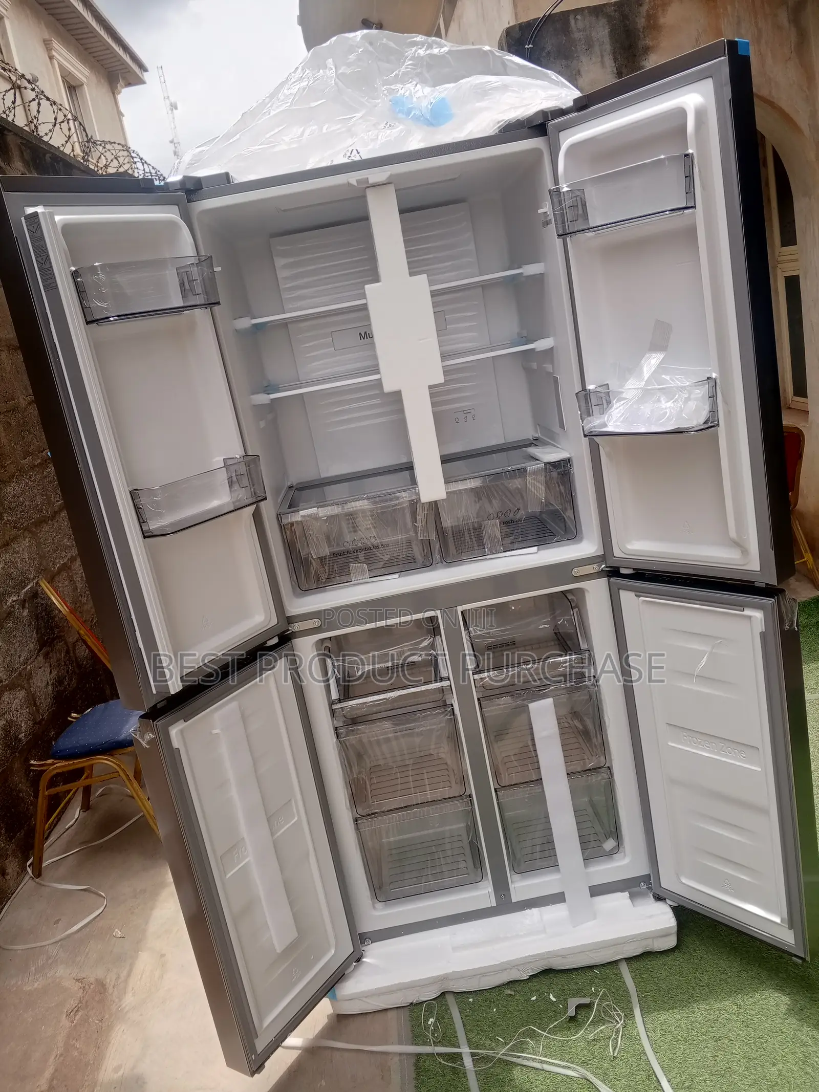 Upgrade Your Kitchen: Hisense 4-Door 54wc Refrigerator