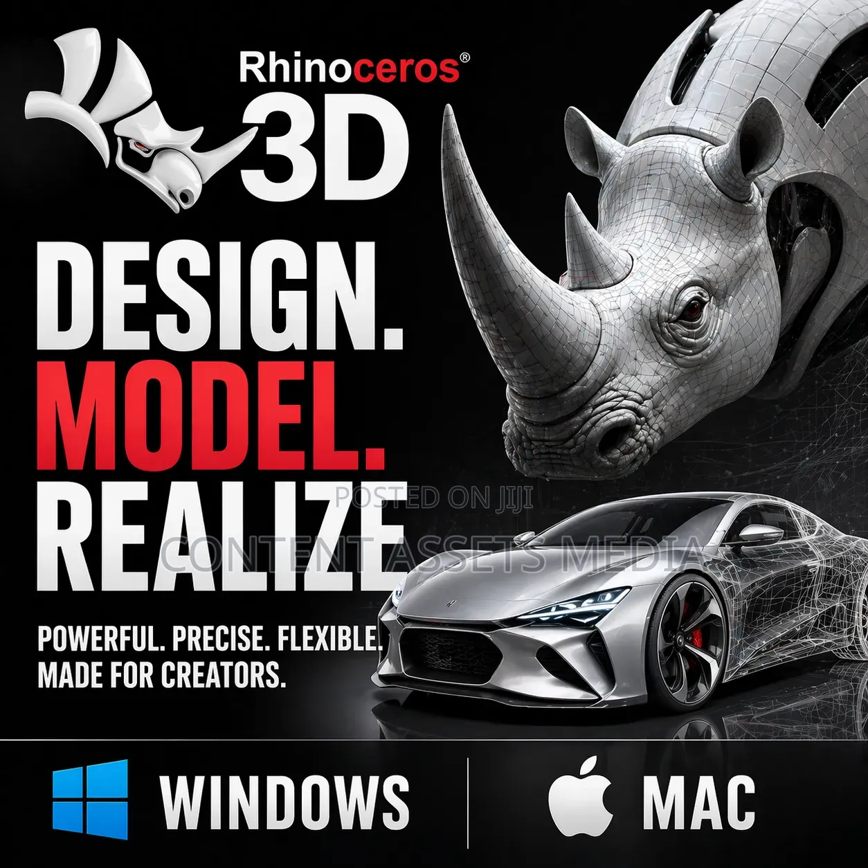 Rhinoceros 3d ( Windows)