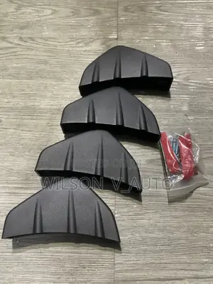 Universal Car Rear Bumper Lip Diffuser - 4 PCS Shark Fin Style