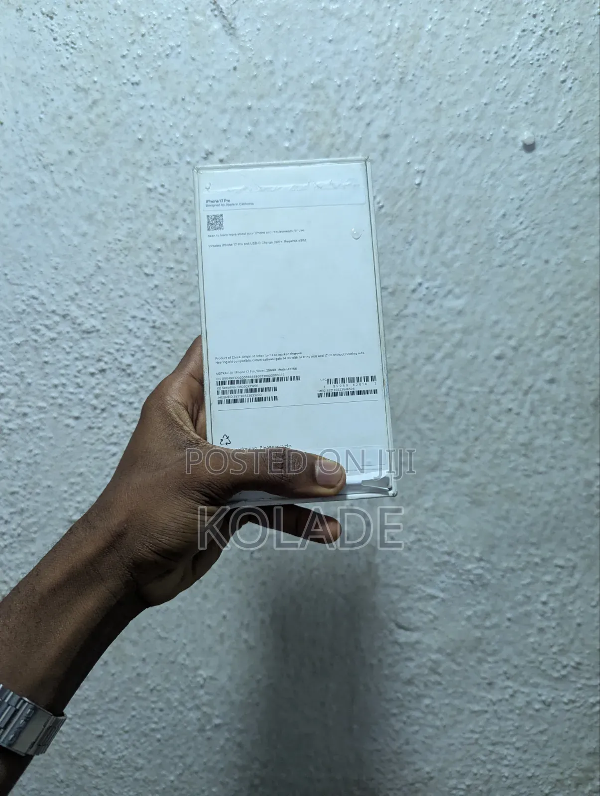 New Apple iPhone 17 Pro 256 GB White