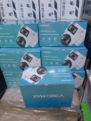 V380 Max 4g Dual Lens Solar PTZ Outdoor Camera With Auto Tracking