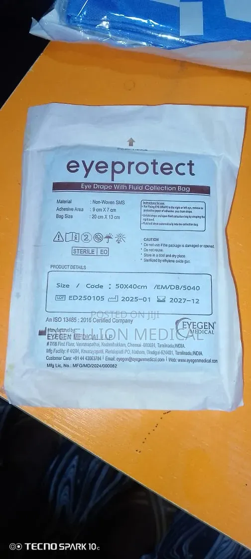 Surgical Eye Drape