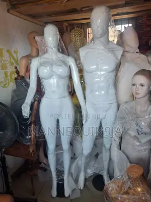 White BBL Naija Made Female Fiber Mannequin