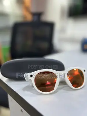 New Oakley Meta HSTN Glasses Warm Grey Frame Prizm Ruby Lens, No Box!