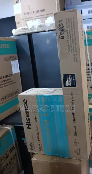Hisense 240w Hs2100fm Home Theater Soundbar – New