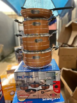 8pcs Maximus Non-stick Pot