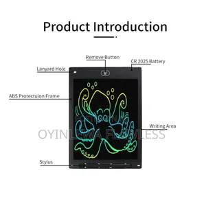 Kids Educational Writing Paperless Magic LCD Graphic Tablet Slate