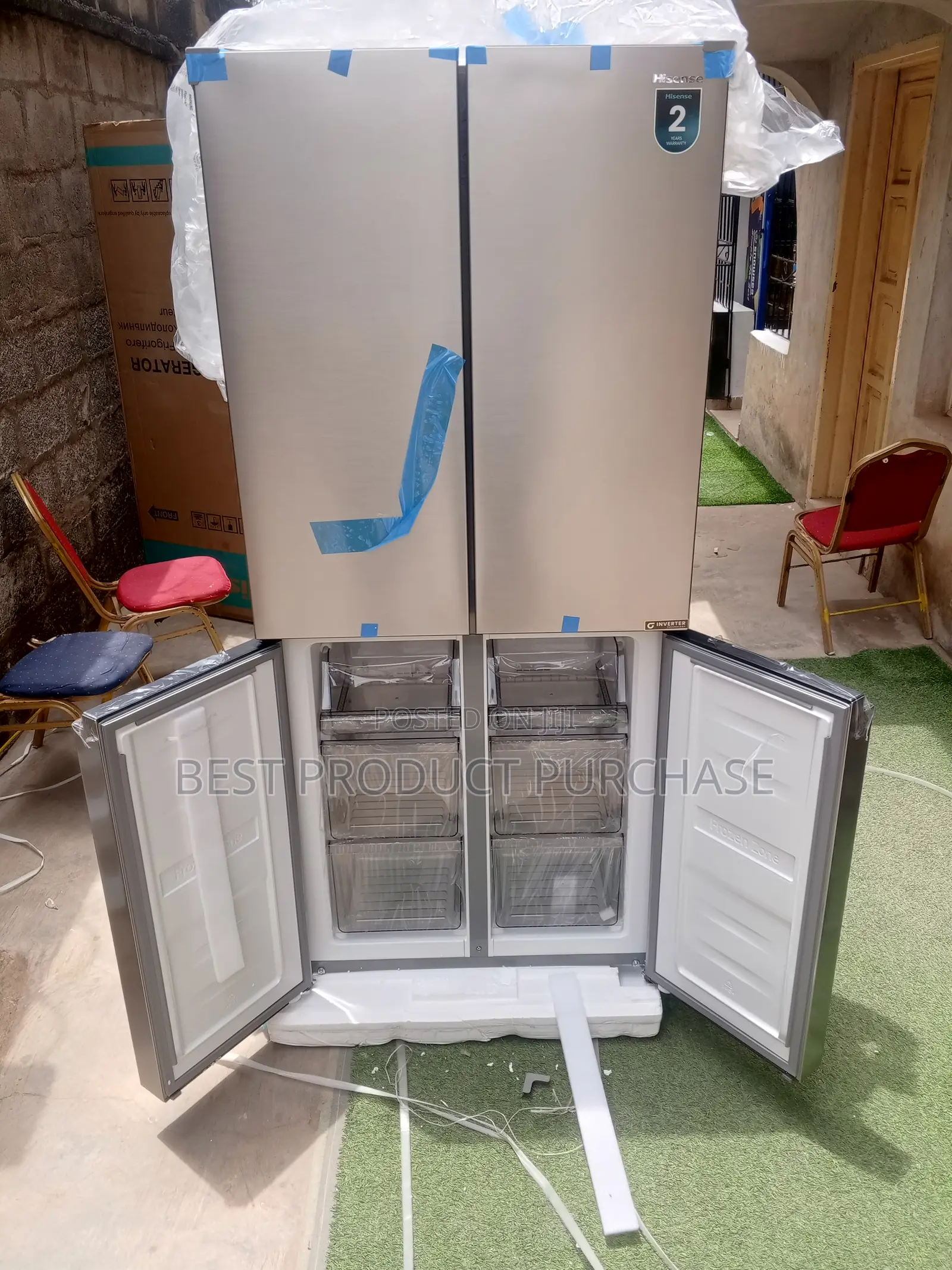 Top-Tier Hisense 54wc Side-by-Side Refrigerator