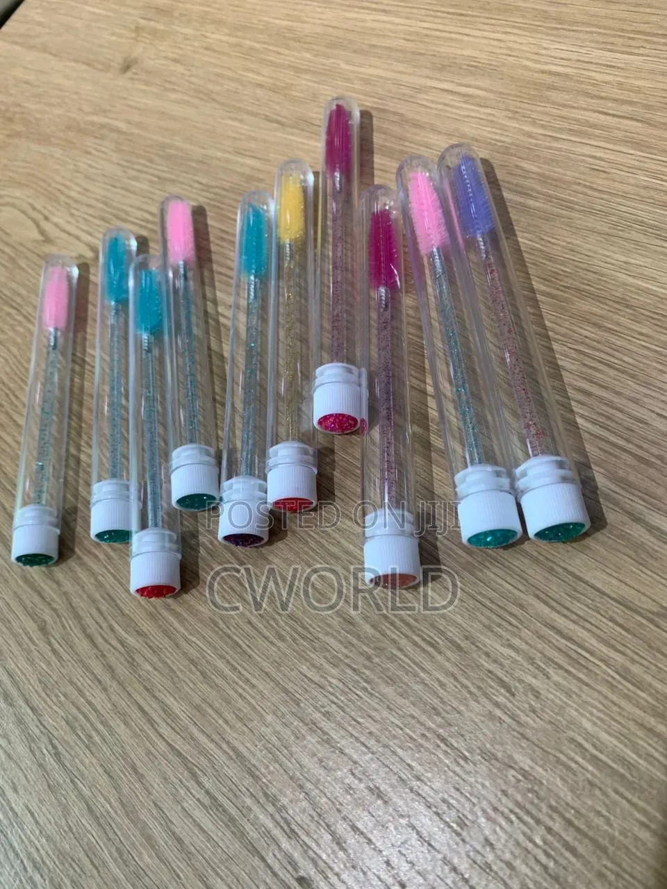 10-Piece Diamond Eyelash Brush Set