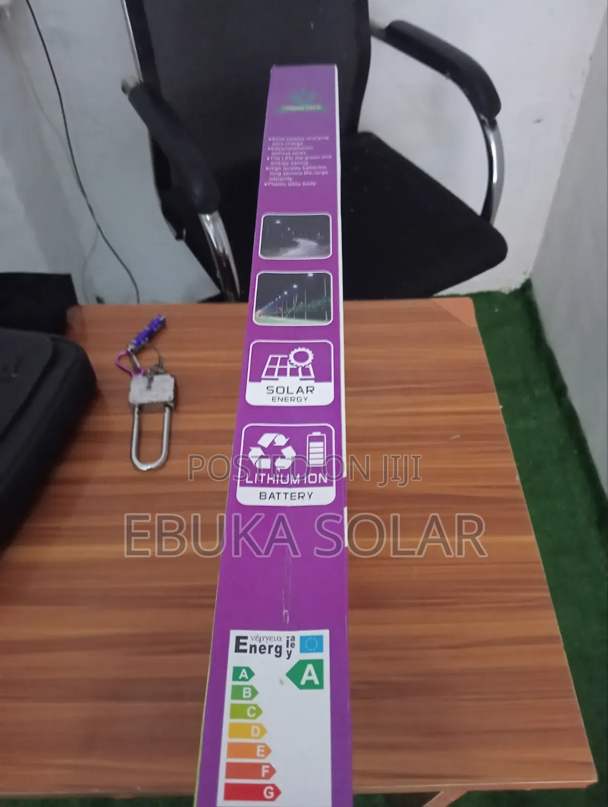 Solar Street Light With Remote 400watts 4eyes