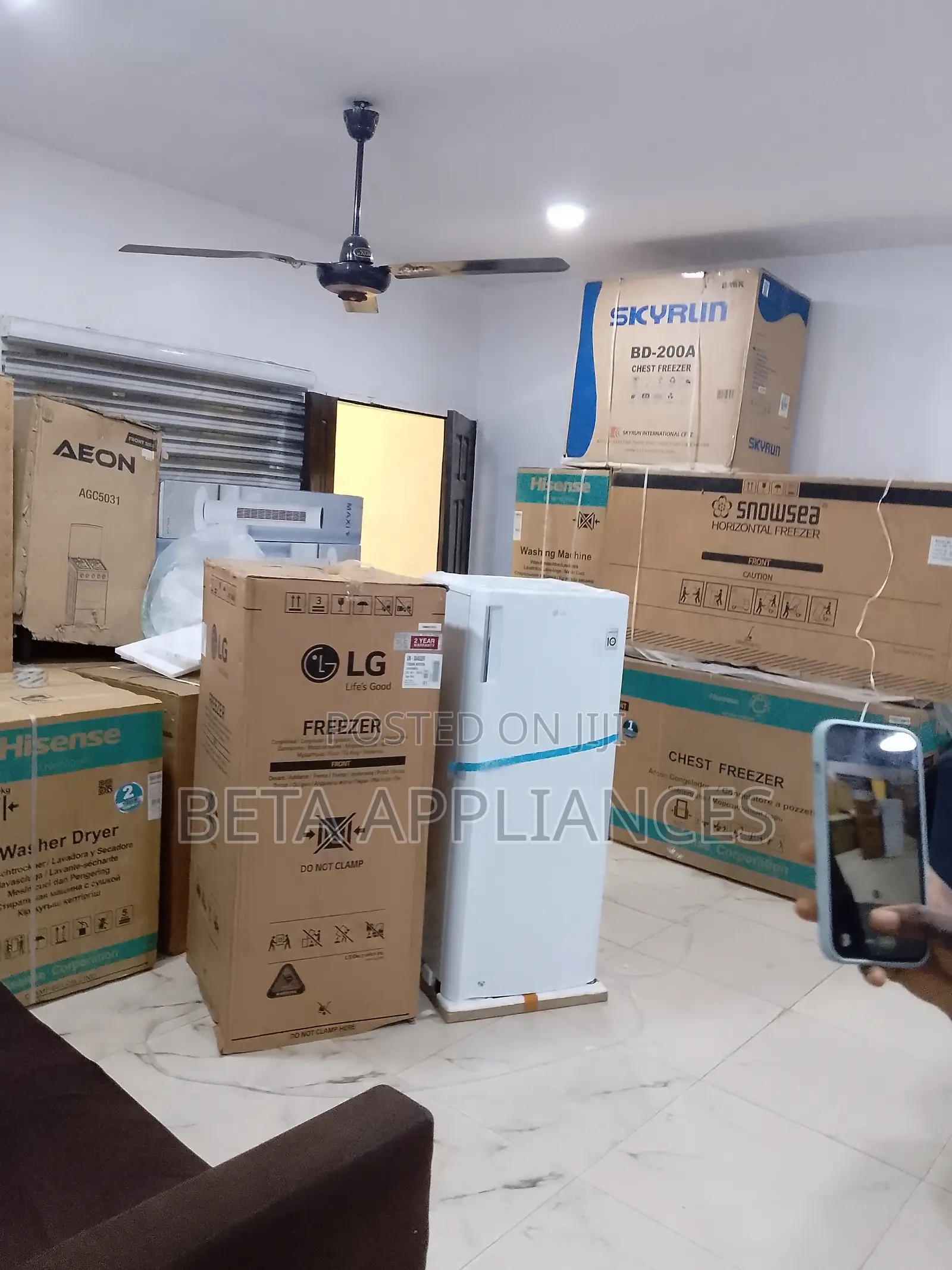 Lg 168l Upright Freezer Compact and Efficient