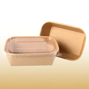 750ml, 1000ml Kraft Paper Bowls