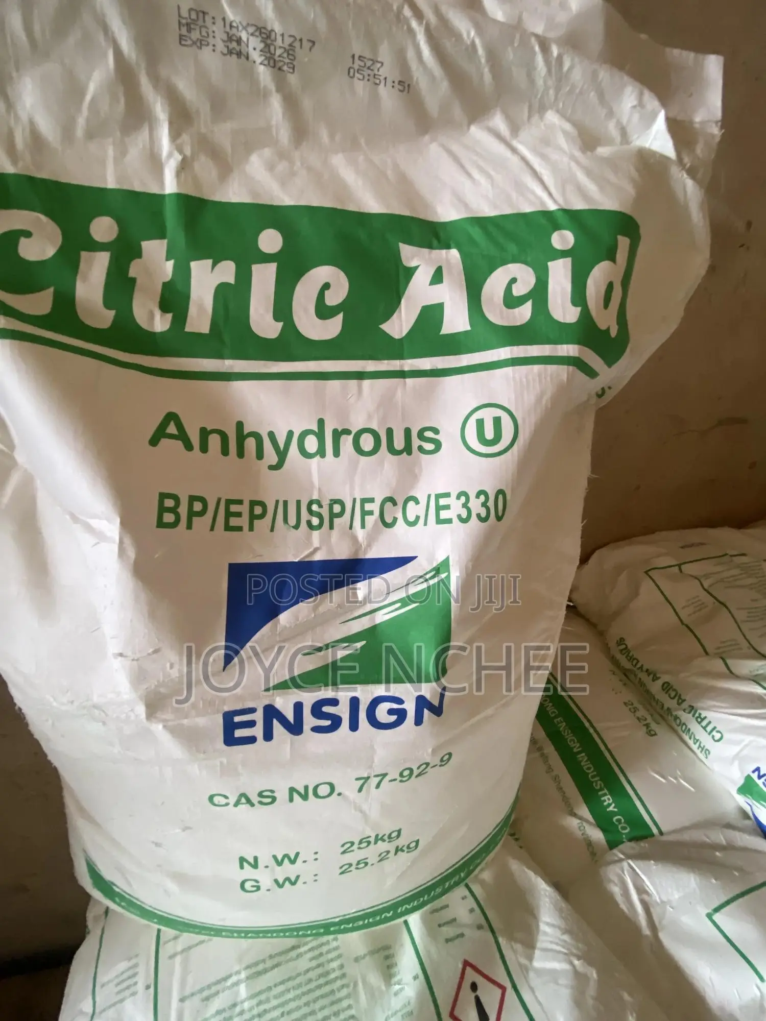 Citric Acid Anhydrous