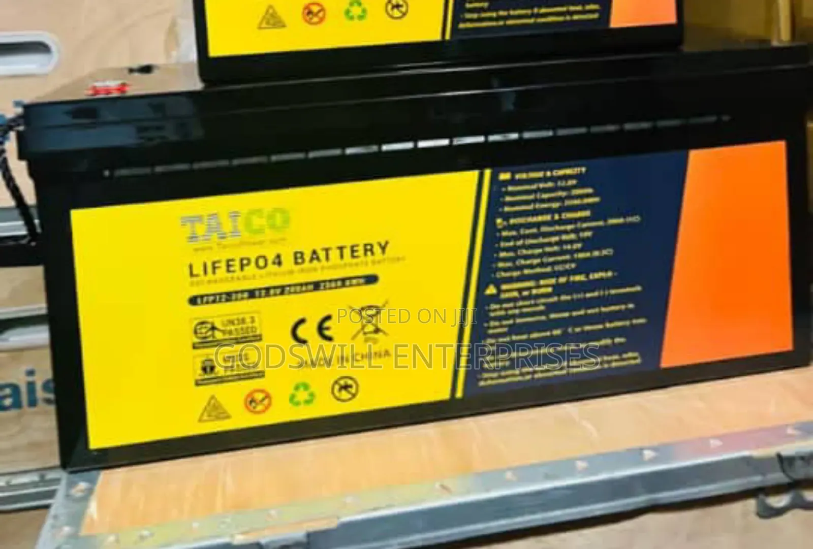 Taico Lifepo4 Battery.