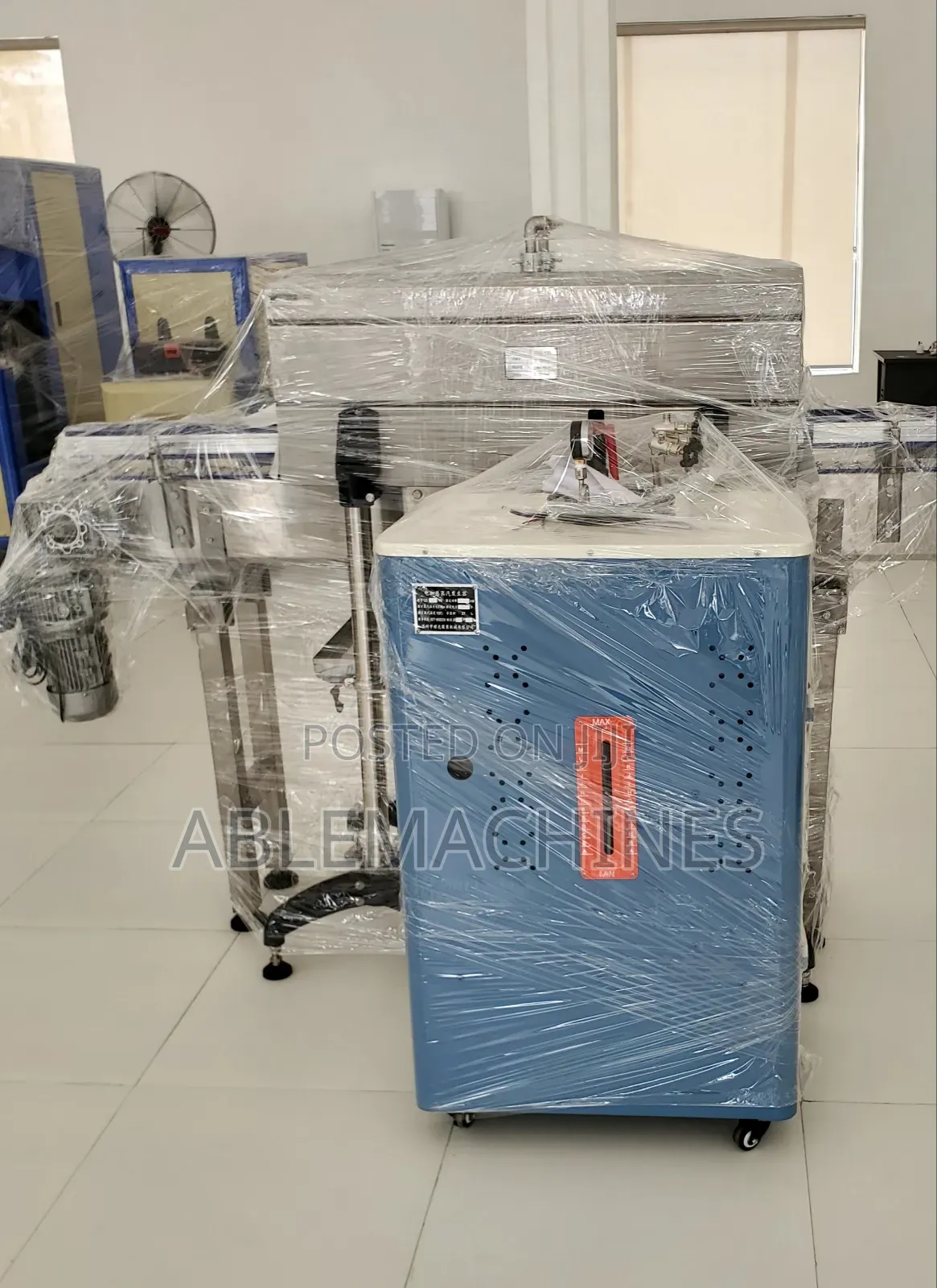 Steam Labelling Machine