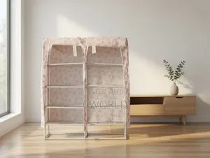 Dust Proof Multi-Tier Fabric Shoe Rack