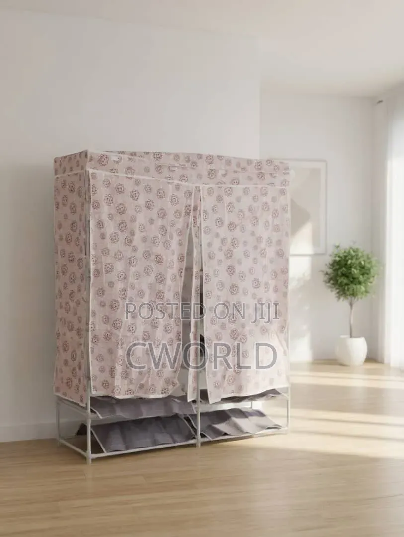 Dust Proof Multi-Tier Fabric Shoe Rack