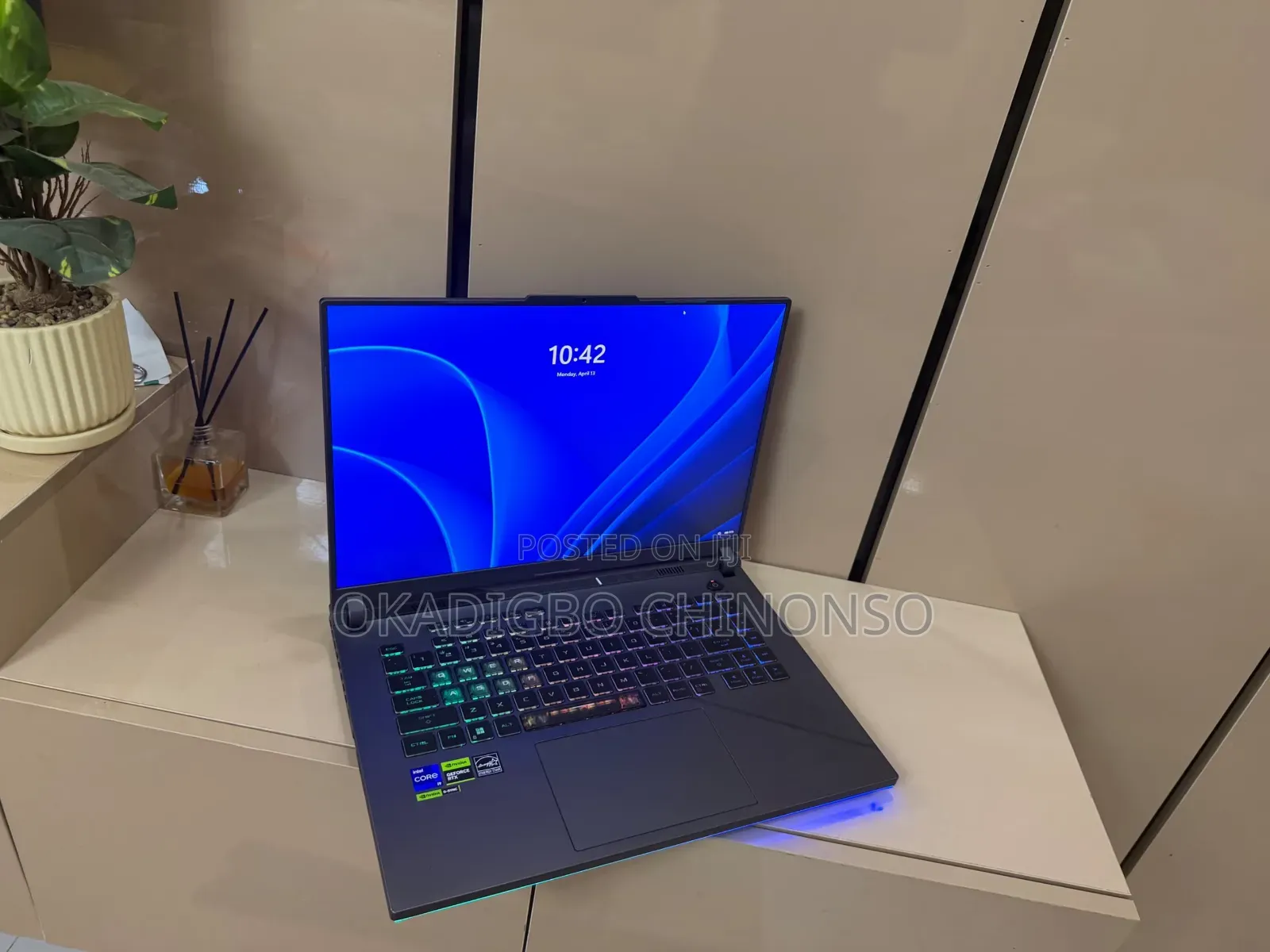 Laptop Asus ROG Strix G16 G614 16GB Intel Core i9 SSD 1T