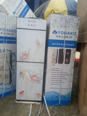 Yohako Water Dispenser With Fridge Hot Cold and Warm