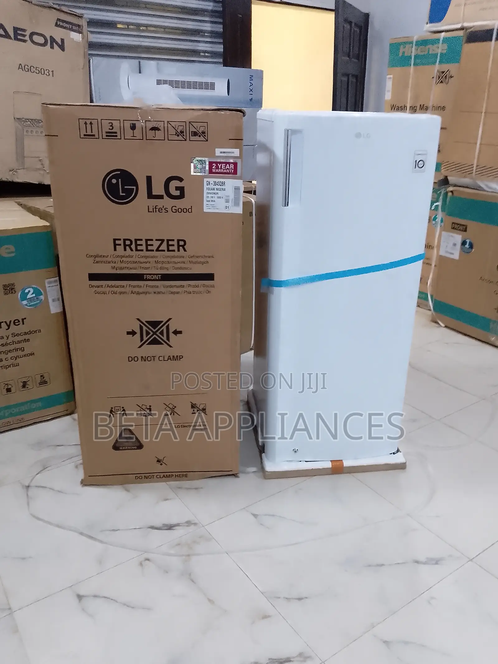Lg Upright Freezer 70l Practical Family Use
