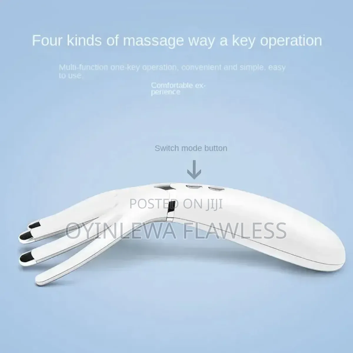 Heated Rechargeable Multifunctional Head Massager Comb