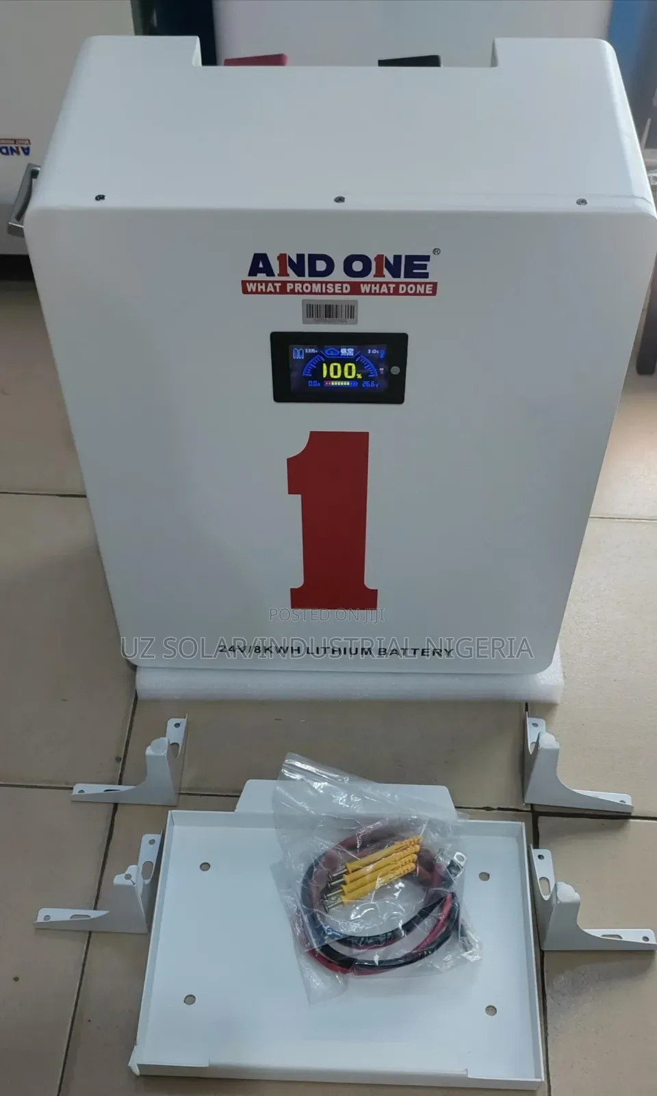 8kwh 24v and One Lithium Battery