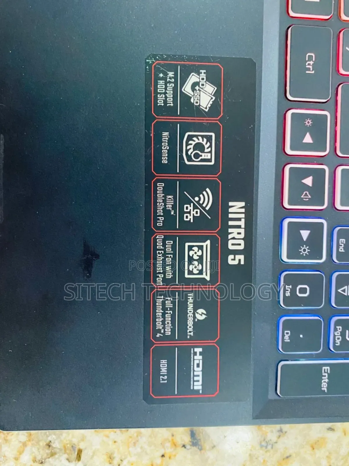 Laptop Acer Nitro 5 16GB Intel Core i5 SSD 512GB