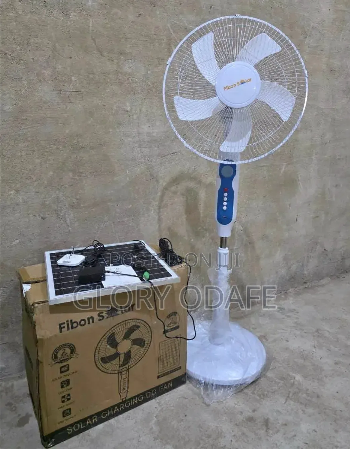 Fibon Solar Fan