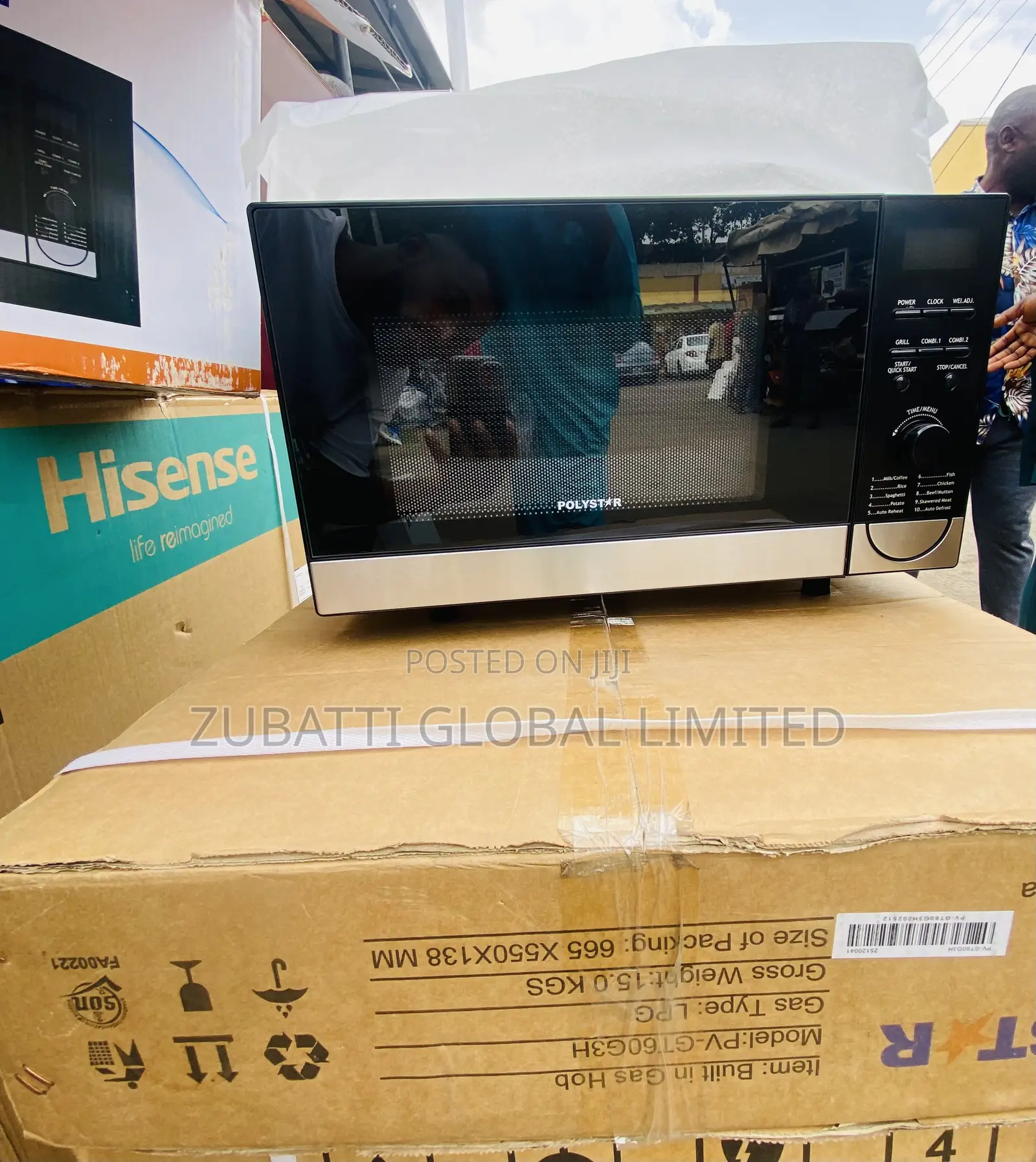 Polystar Built in 25l Microwave