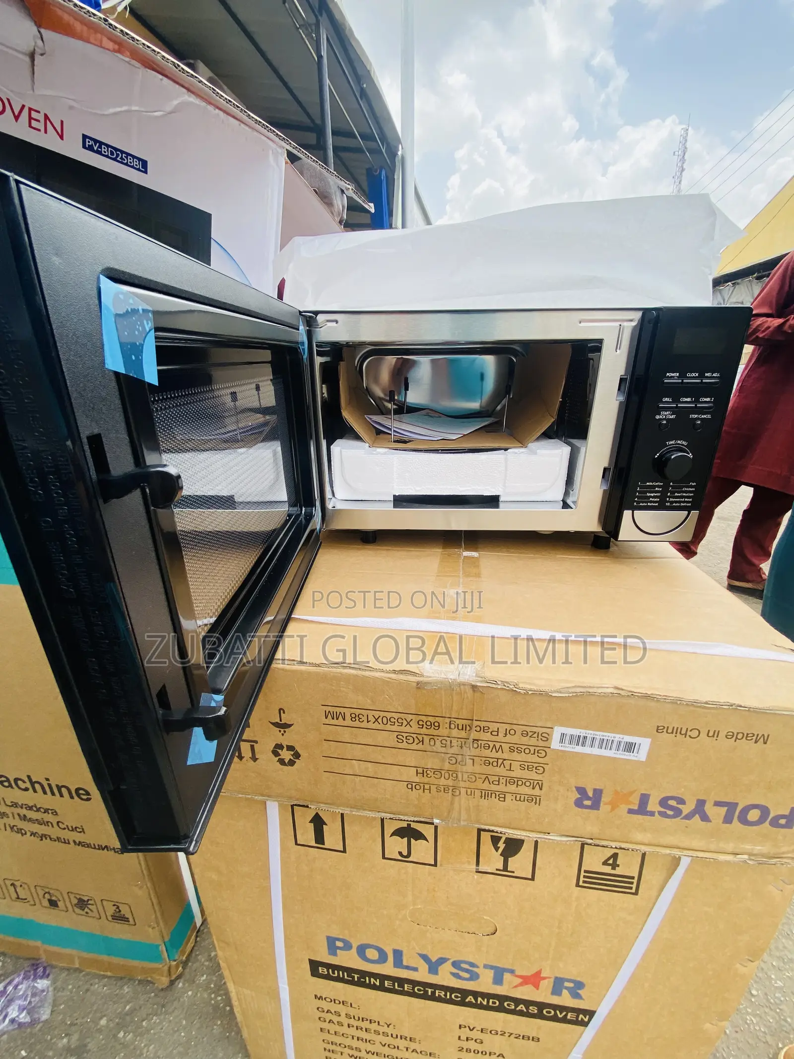 Polystar Built in 25l Microwave