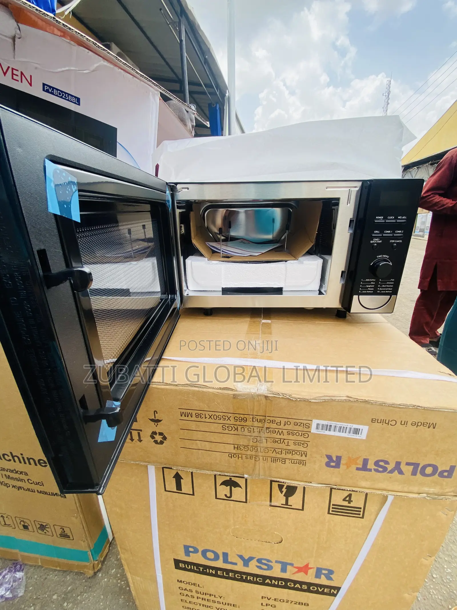 Polystar Built in 25l Microwave