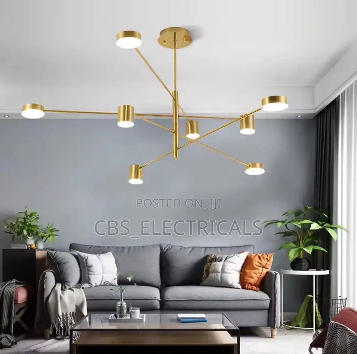 Modern Articulated Led Chandelier