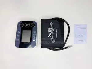 Rechargeable Blood Pressure Monitor With LCD Display