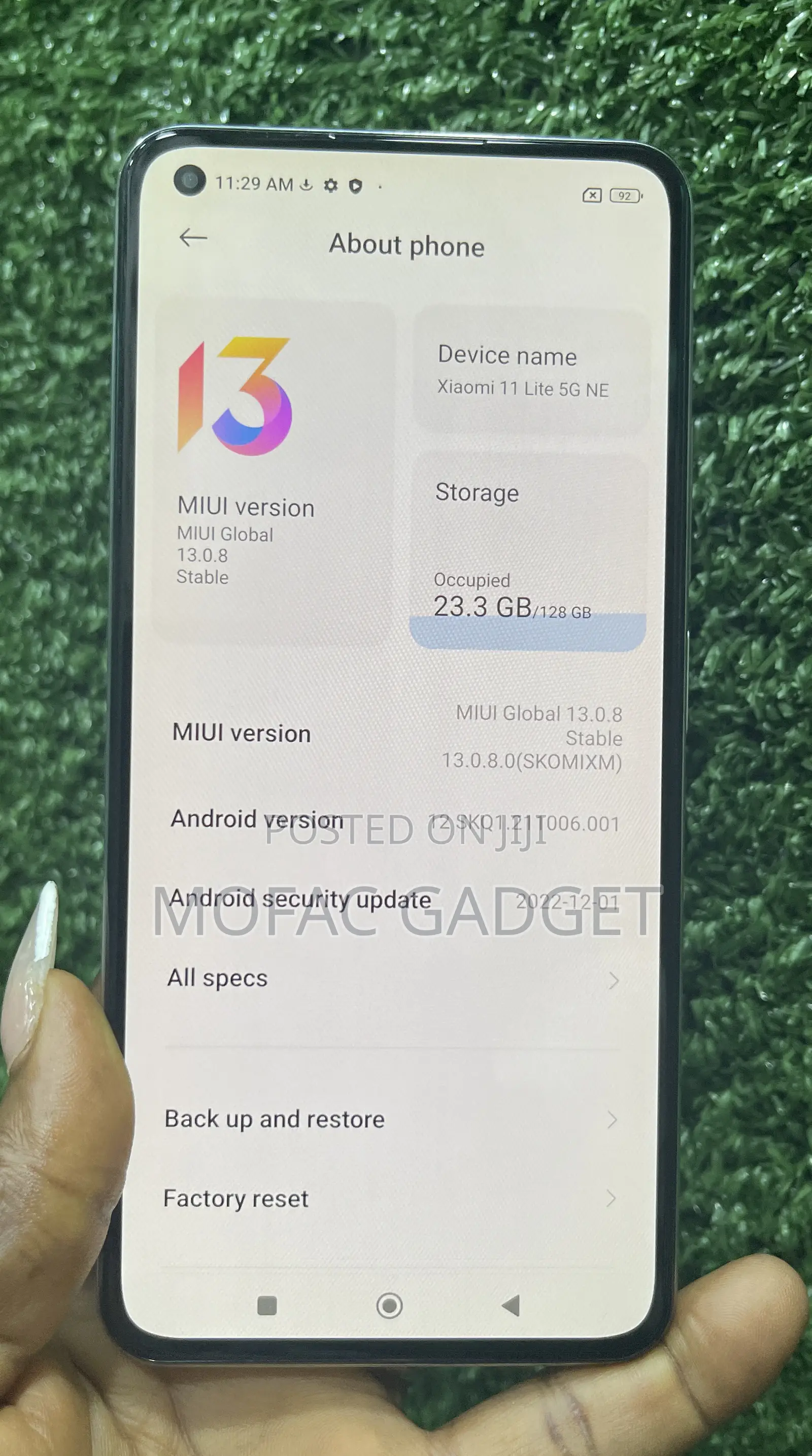 Xiaomi Mi 11 Lite 128 GB