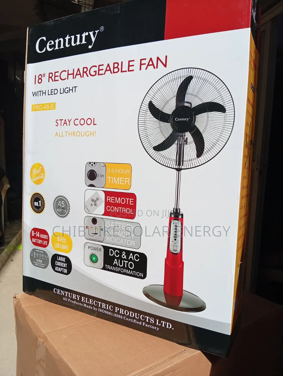 Century Solar Fan