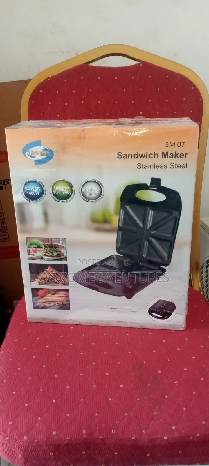 Sandwich Maker JDSMP 4 Slice